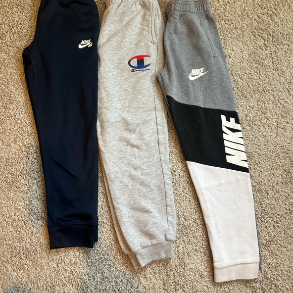 Nike and Champion Youth  Size M and Large Joggers Pre- Owned “Good Condition” - Picture 2 of 6